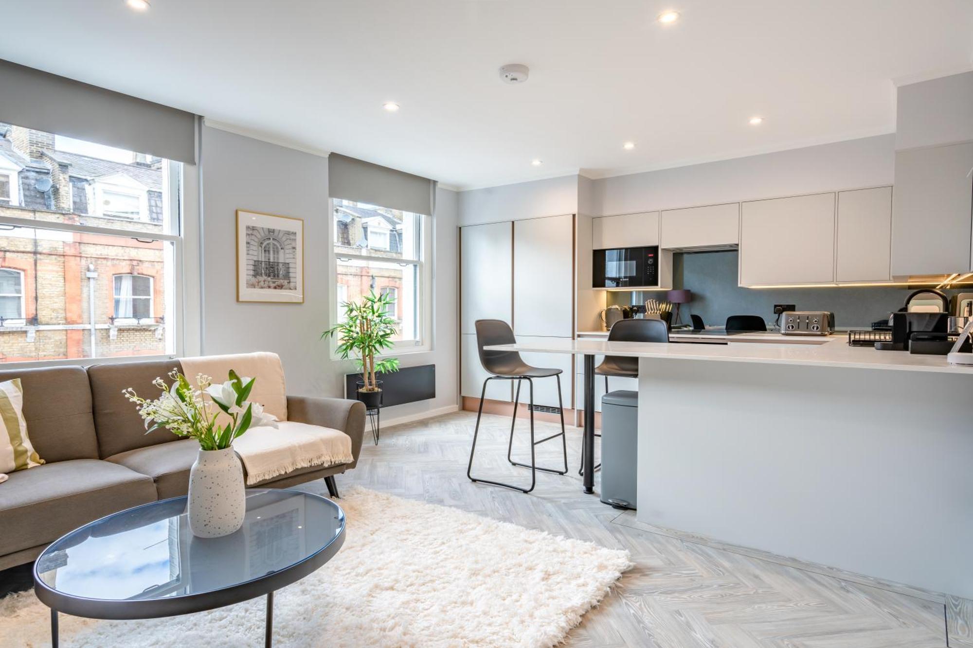 Modern & Chic One Bedroom Apartments In Fitzrovia By Sojo Stay Λονδίνο Εξωτερικό φωτογραφία